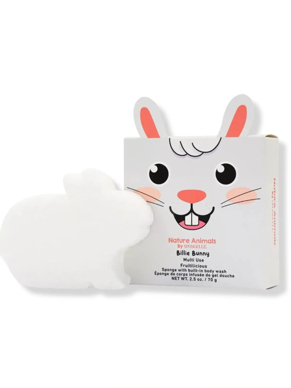 Spongelle Billie Bunny Body Wash Infused Bath & Shower Loofah 2.5oz BRAND NEW